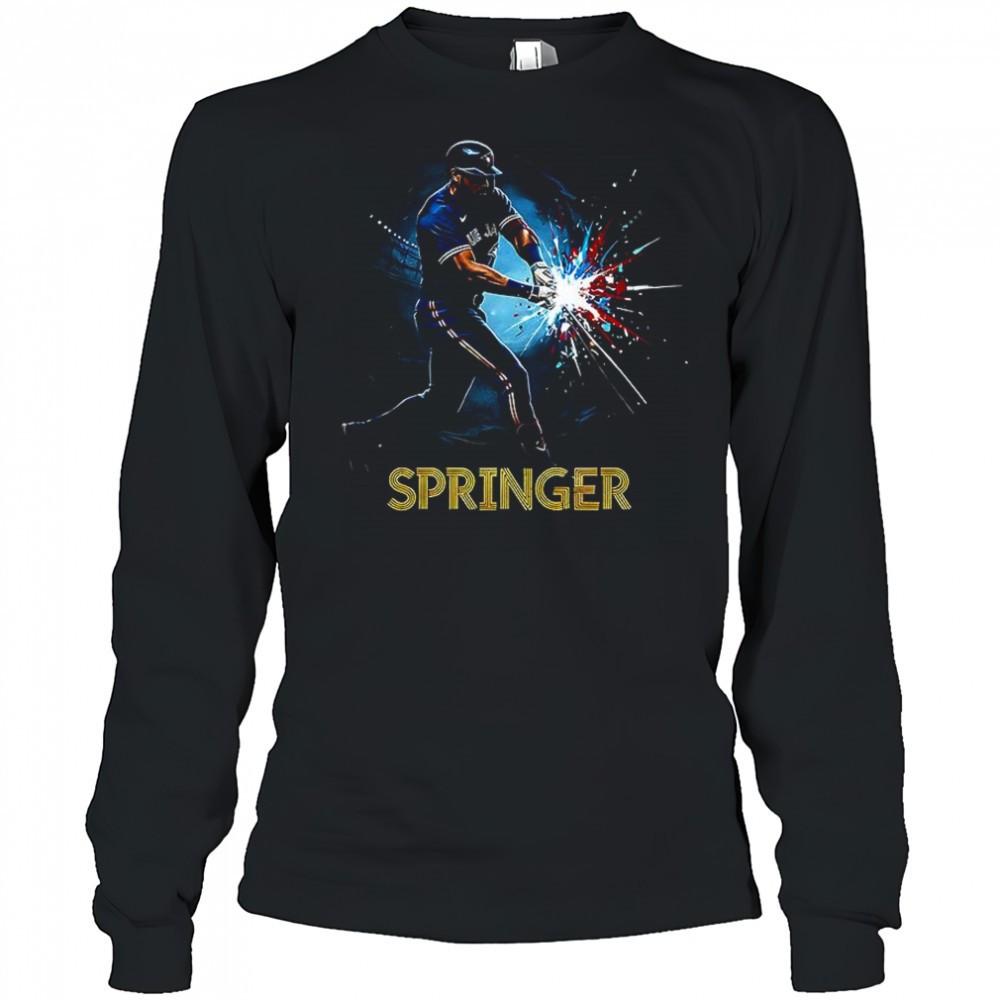 george-springer-toronto-blue-jays-baseball-hit-graphic-shirt-a4ukcpnf George Springer Toronto Blue Jays baseball hit graphic shirt