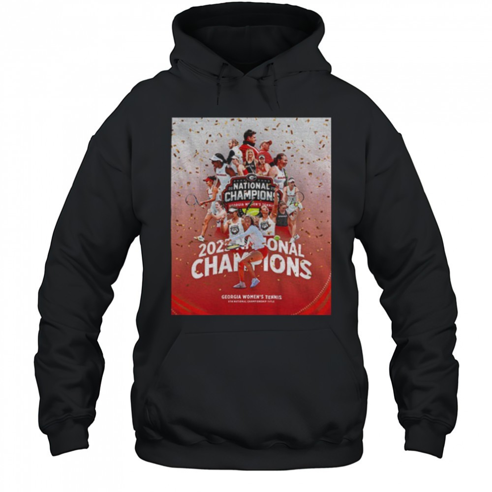 Georgia Bulldogs 2025 Division 1 SEC Womens Tennis National Champions shirt