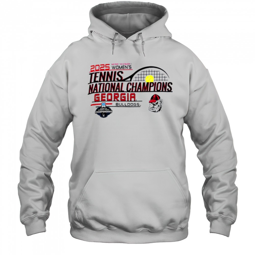 Georgia Bulldogs 2025 NCAA Womens Tennis National Champions shirt