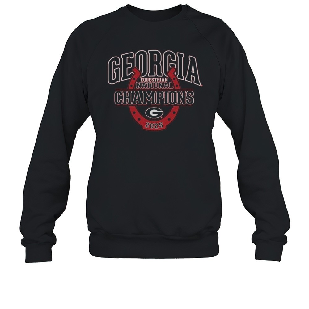 Georgia Bulldogs 2025 NCEA Equestrian National Champions T-shirt