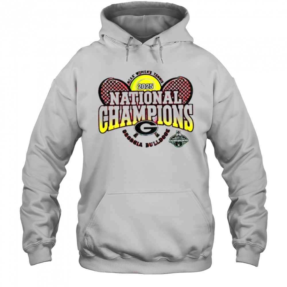 Georgia Bulldogs Dawgs 2025 Division 1 SEC Womens Tennis National Champions shirt