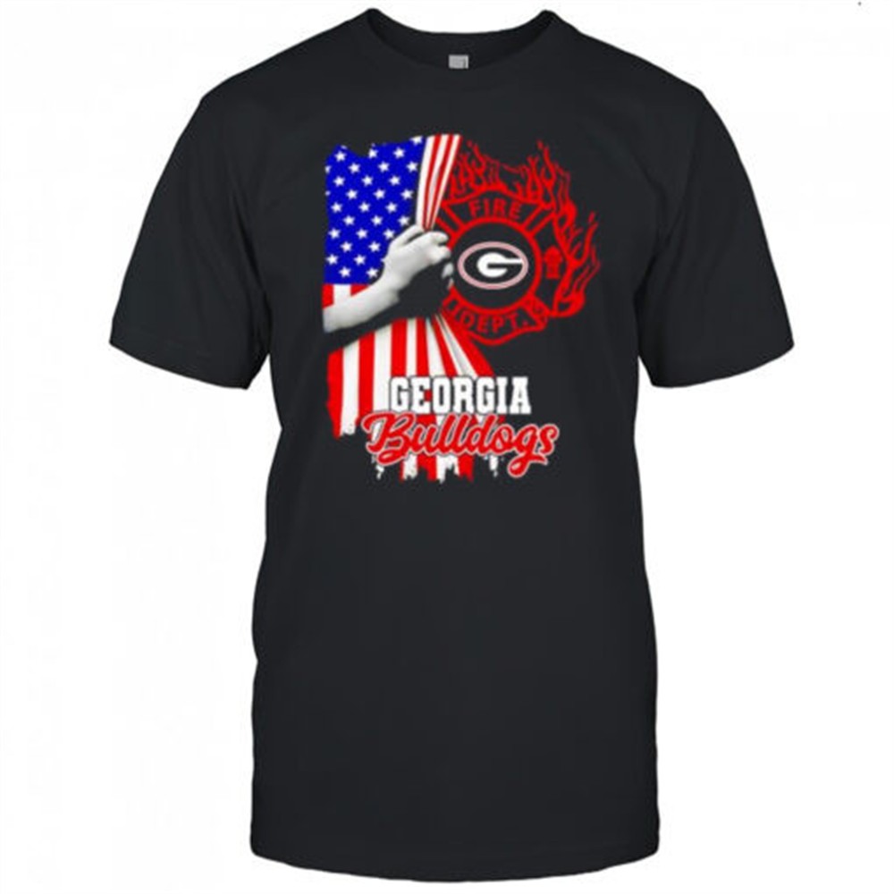 georgia-bulldogs-fire-dept-american-flag-shirt-xg7a0a50 Georgia Bulldogs Fire Dept American Flag shirt