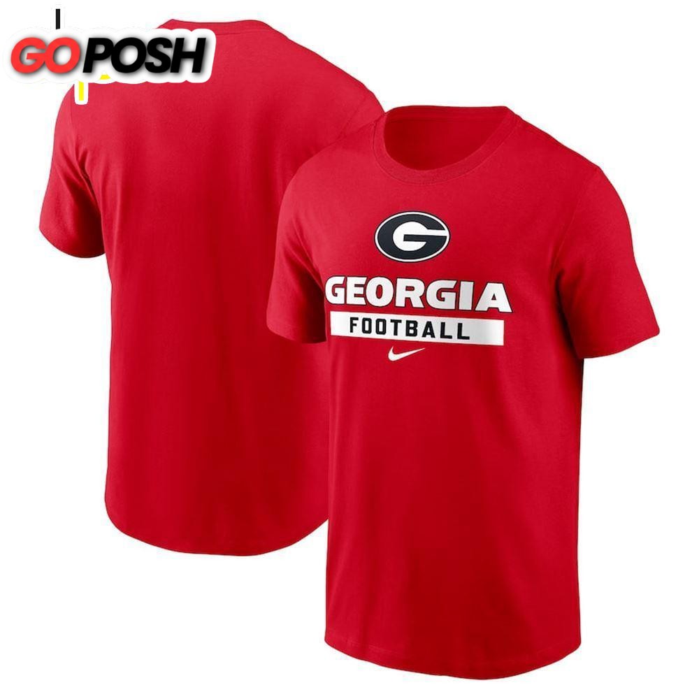 Georgia Bulldogs Football Red Tshirt
