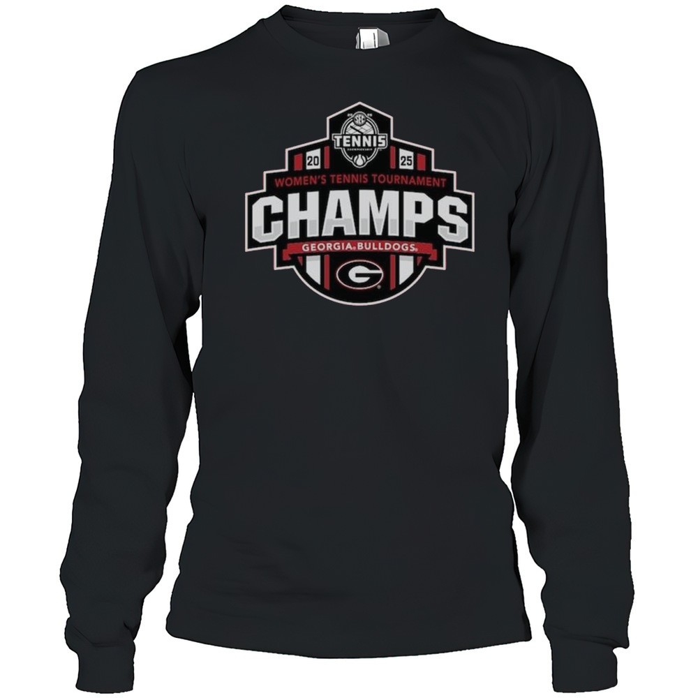 georgia-bulldogs-sec-womens-tennis-tournament-champions-2025-t-shirt-ocn55kxz Georgia Bulldogs SEC Womens Tennis Tournament Champions 2025 T-shirt