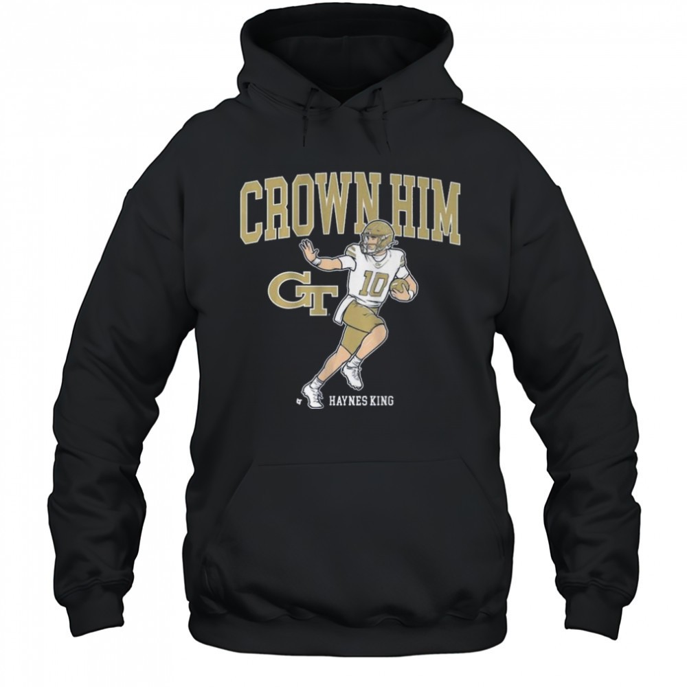 Georgia Tech Football Haynes King Crown Him Shirt