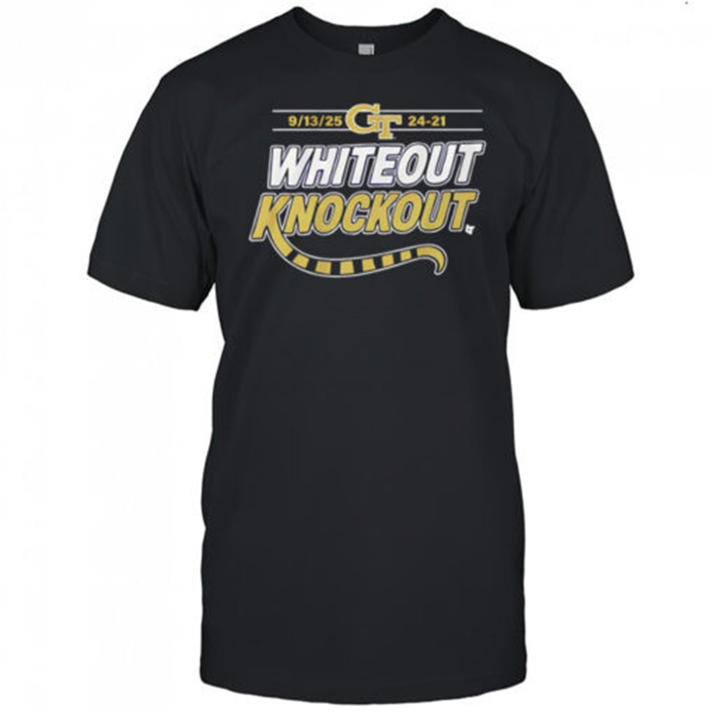 georgia-tech-gt-football-eptember-13th-2025-whiteout-knockout-shirt-a9ityodz Georgia Tech GT football eptember 13th 2025 Whiteout Knockout shirt