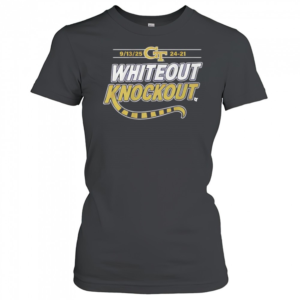 georgia-tech-gt-football-eptember-13th-2025-whiteout-knockout-shirt-a9ityodz Georgia Tech GT football eptember 13th 2025 Whiteout Knockout shirt