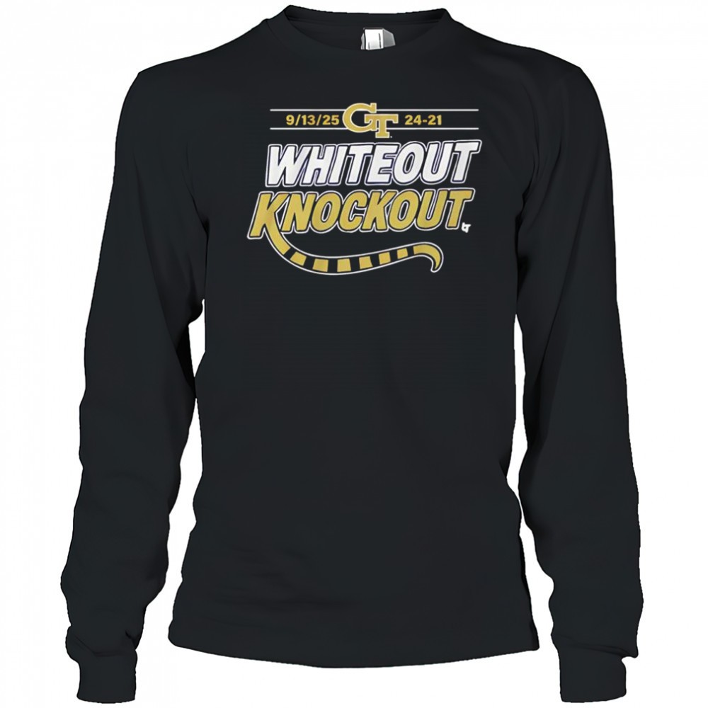 georgia-tech-gt-football-eptember-13th-2025-whiteout-knockout-shirt-a9ityodz Georgia Tech GT football eptember 13th 2025 Whiteout Knockout shirt