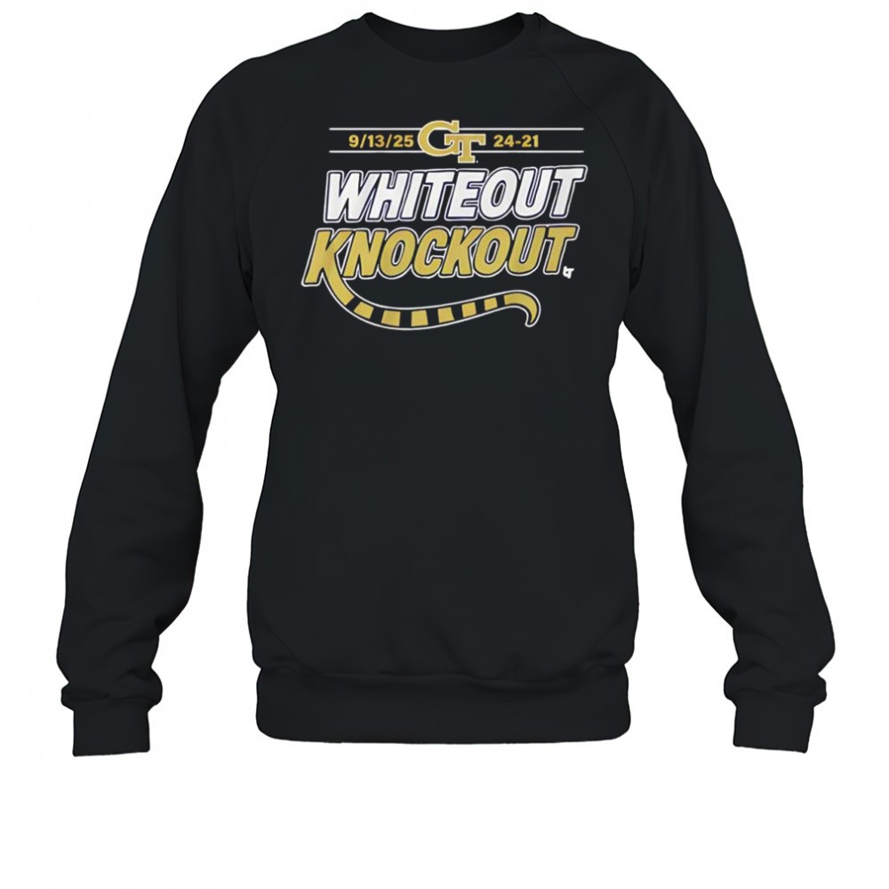 georgia-tech-gt-football-eptember-13th-2025-whiteout-knockout-shirt-a9ityodz Georgia Tech GT football eptember 13th 2025 Whiteout Knockout shirt