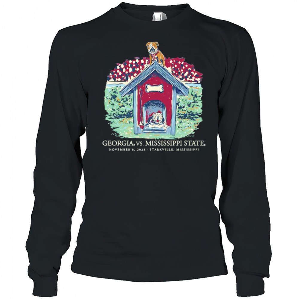 georgia-vs-mississippi-state-bulldogs-football-game-day-2025-shirt-pubalu3y Georgia vs Mississippi State Bulldogs football game day 2025 shirt