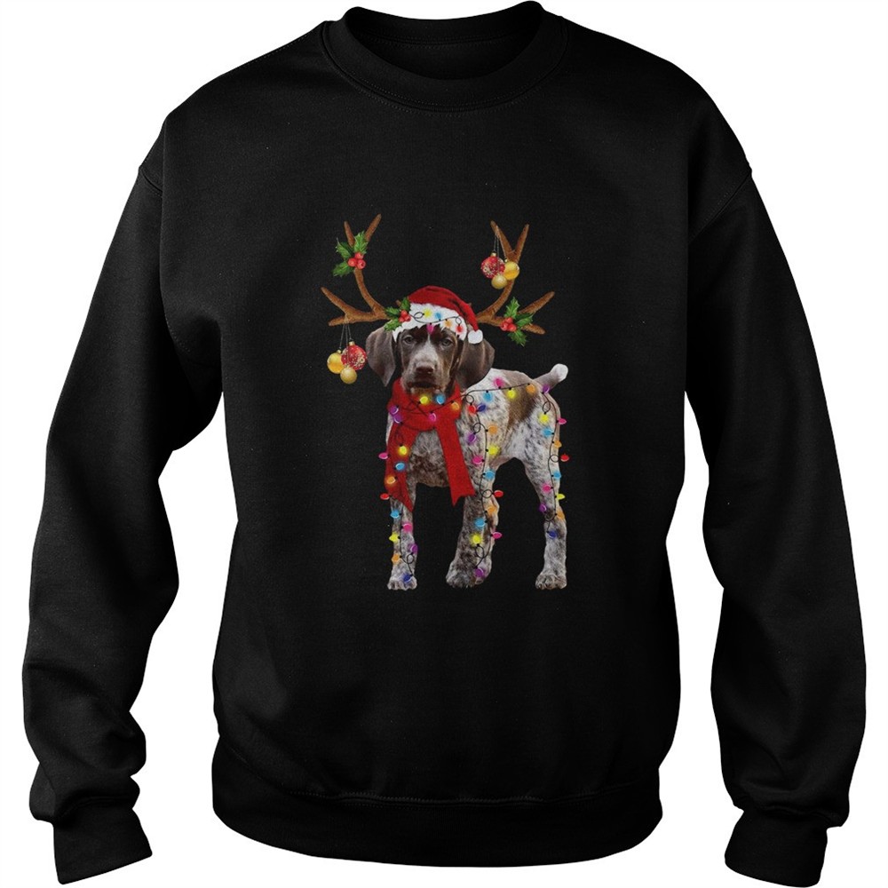 German Shorthaired Pointer Gorgeous Reindeer shirt