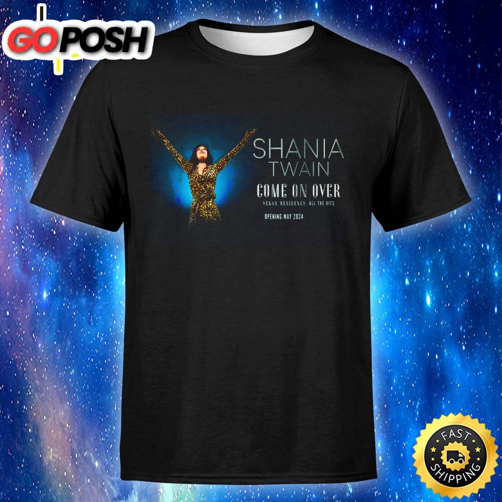 Get Presale Tickets To Shania Twains Las Vegas Residency 2025 Unisex T-shirt