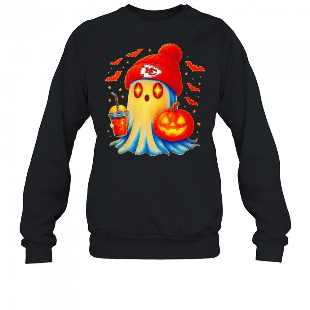 ghost-drink-coffee-kansas-city-chiefs-halloween-shirt-hrufx9rj Ghost drink coffee Kansas City Chiefs Halloween shirt