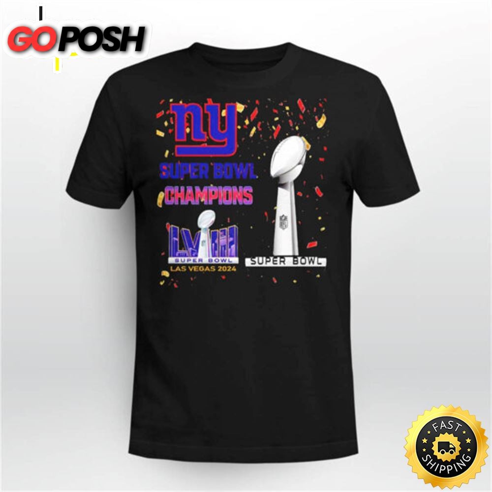 Giants Super Bowl Champions Lviii Las Vegas 2025 Shirt