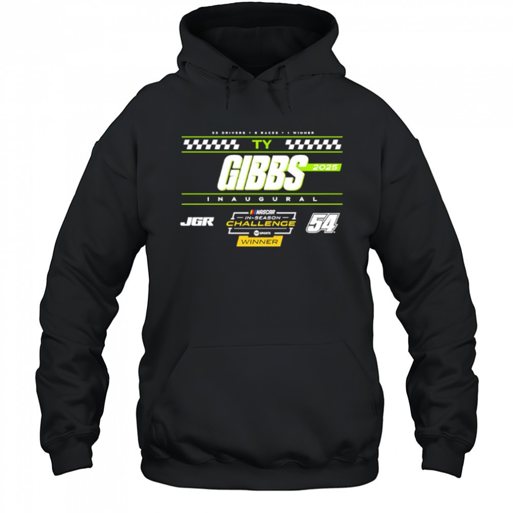Gibbs 2025 NASCAR Cup Series In-Season Challenge Winner shirt