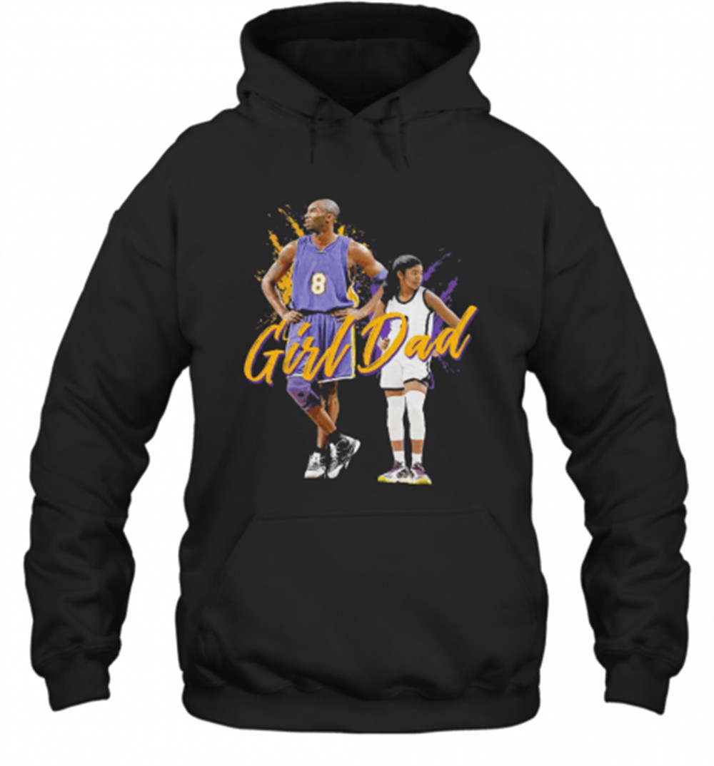 Girl Dad Kobe Gigi Bryant Basketball Legend Dad And Daughter FatherS Day T-Shirt