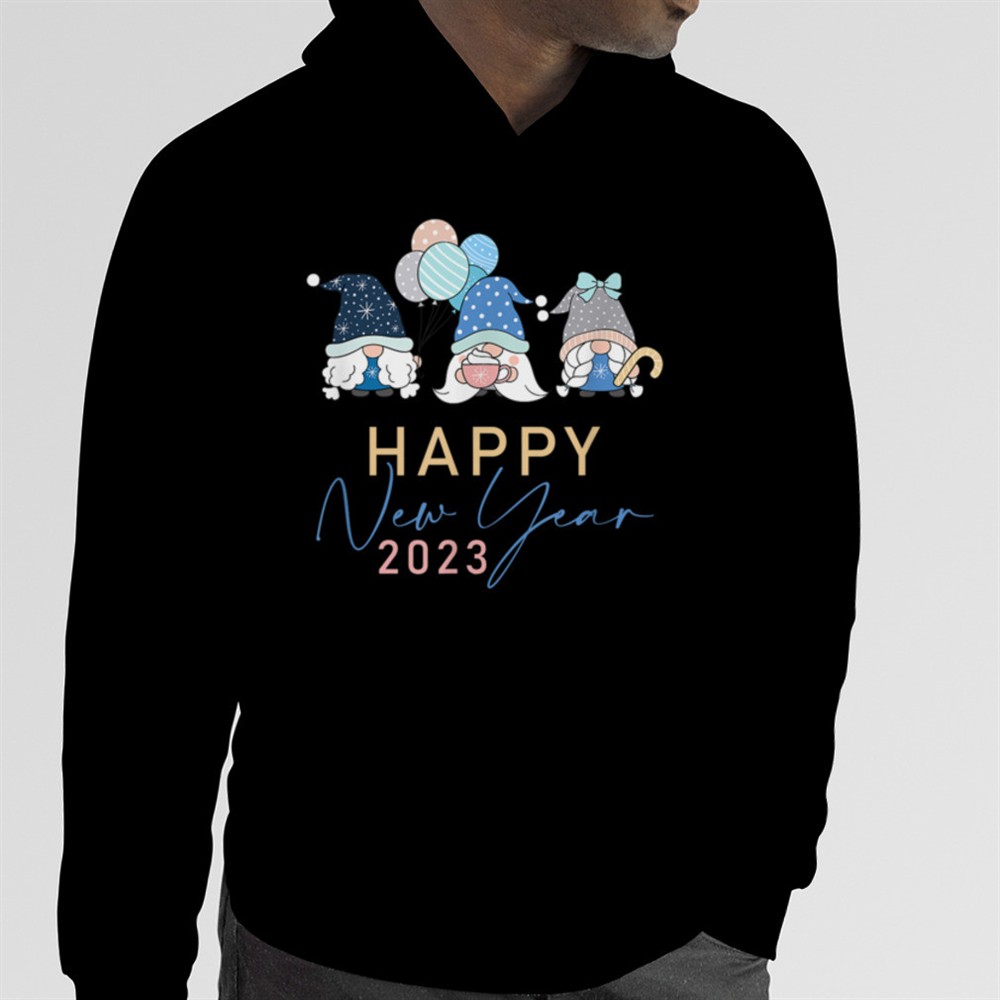 Gnome Happy New Year 2025 T-Shirt B0BNP7FPHL