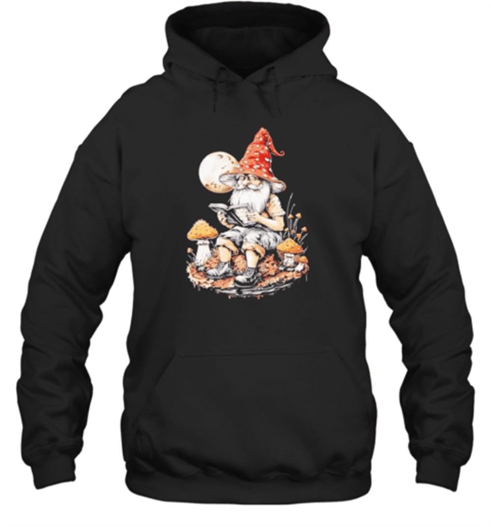 Gnome Pondering Knome Christmas retro T-Shirt
