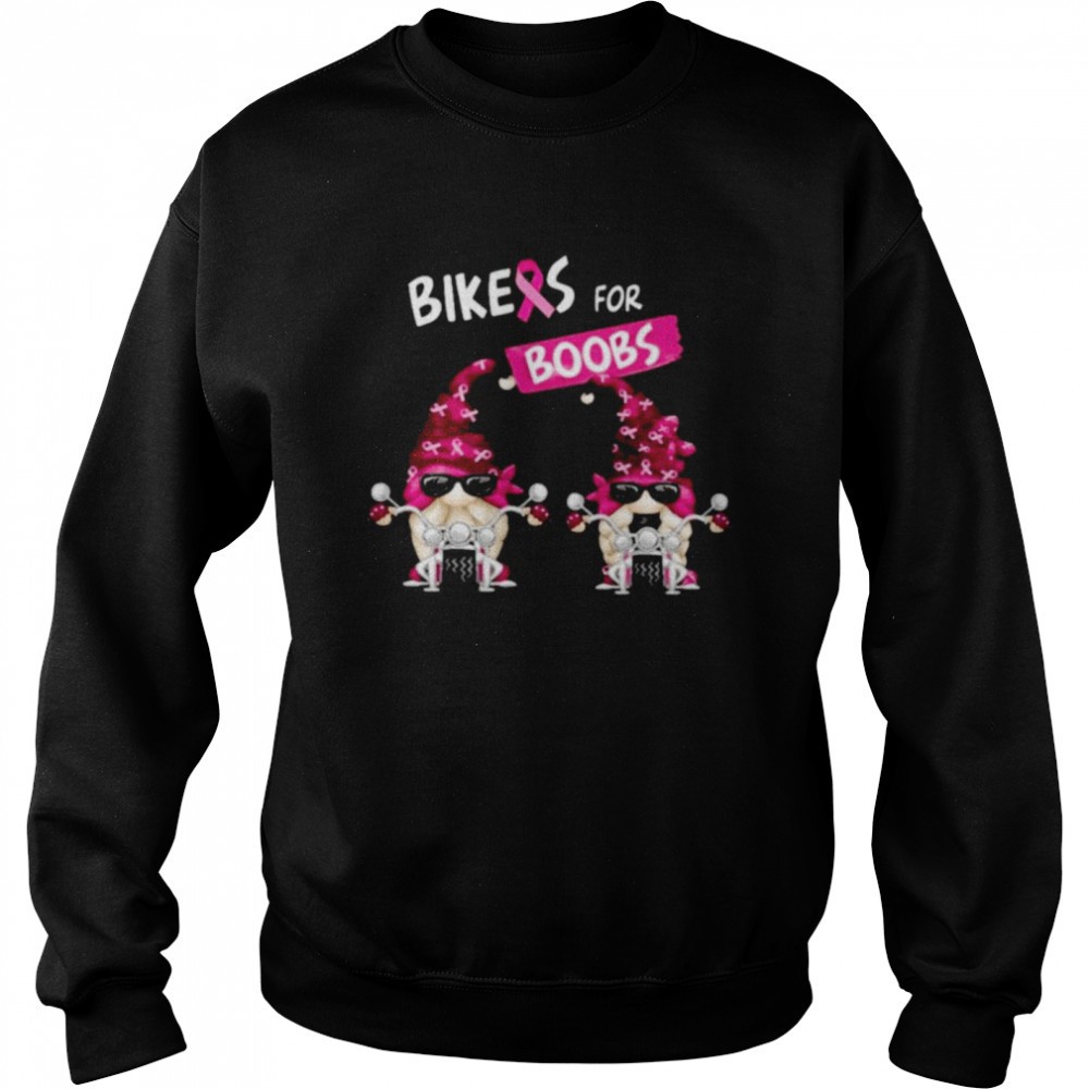 gnomes-driving-bikers-for-boobs-breast-cancer-shirt-1y04llnm Gnomes driving Bikers for Boobs Breast Cancer Shirt