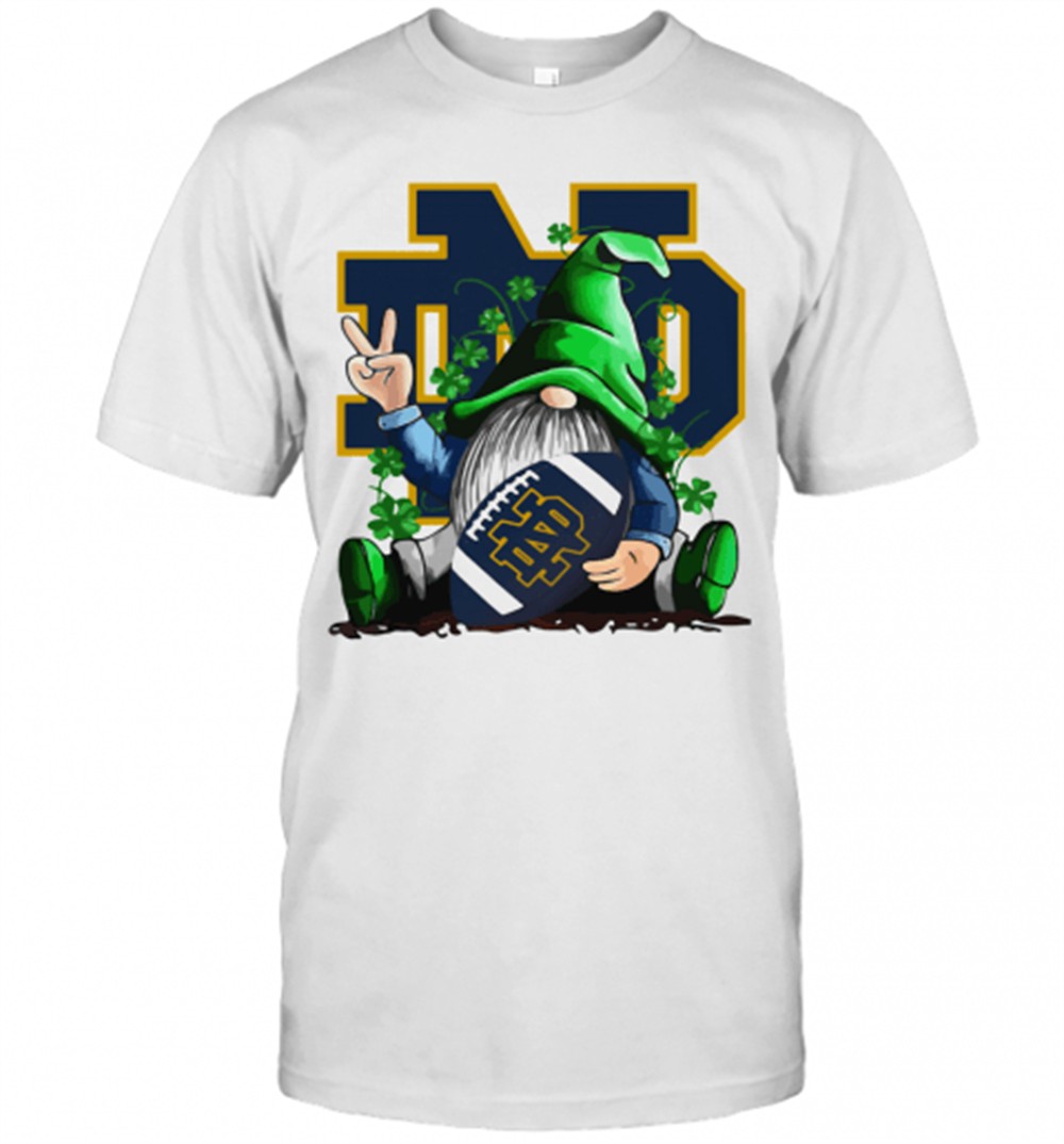 gnomes-lucky-hug-notre-dame-fighting-irish-t-shirt-ajyfhild Gnomes Lucky Hug Notre Dame Fighting Irish T-Shirt