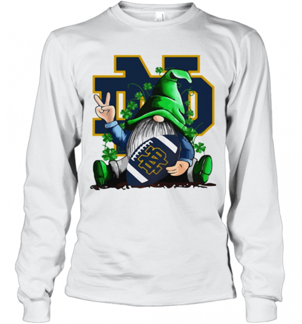gnomes-lucky-hug-notre-dame-fighting-irish-t-shirt-ajyfhild Gnomes Lucky Hug Notre Dame Fighting Irish T-Shirt
