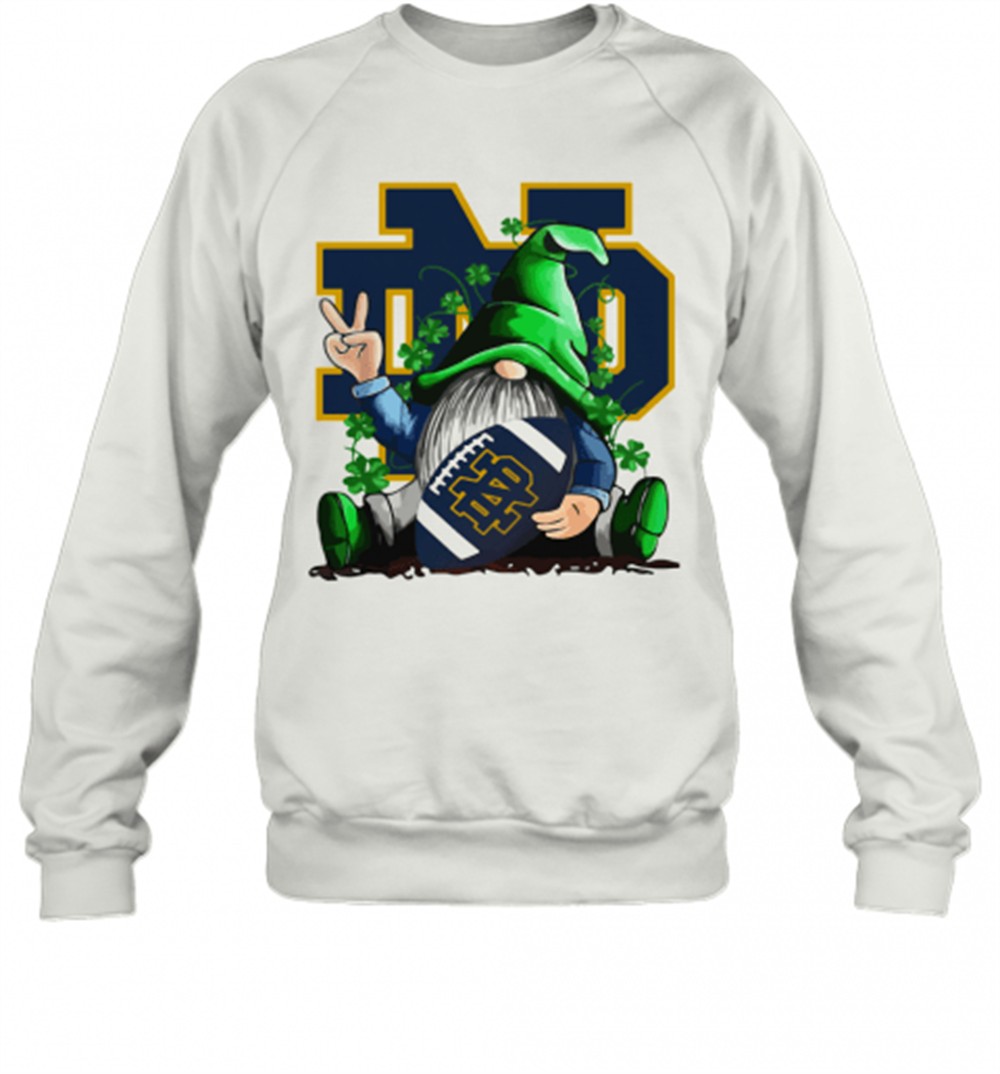 gnomes-lucky-hug-notre-dame-fighting-irish-t-shirt-ajyfhild Gnomes Lucky Hug Notre Dame Fighting Irish T-Shirt
