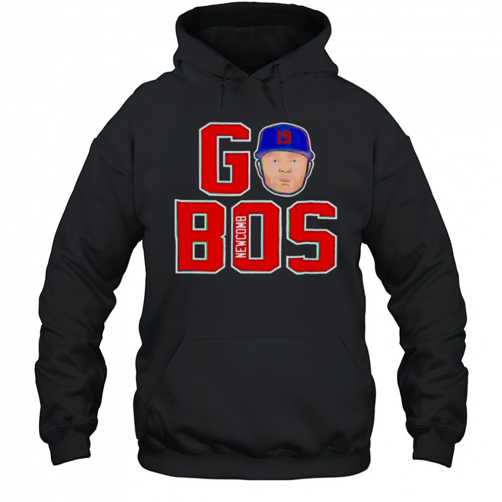 Go bos Boston Red Sox Sean Newcomb big head shirt