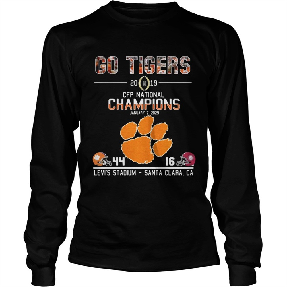 go-tigers-2019-cfp-national-champions-january-7-2029-44-16-levis-stadium-santa-c-emcq1ch2 Go tigers 2019 CFP national champions January 7 2029 44 16 Levis stadium santa clara CA shirt