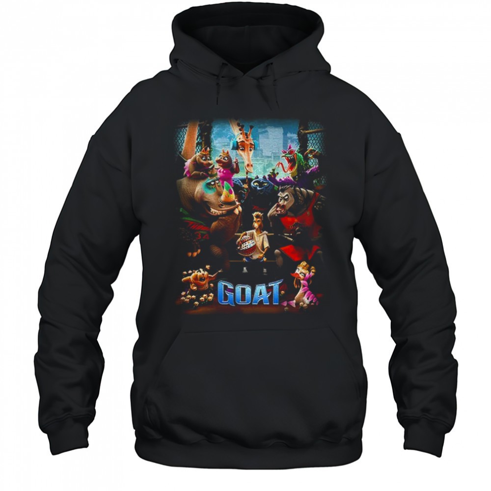 GOAT Greatest of All Time cartoon shirt