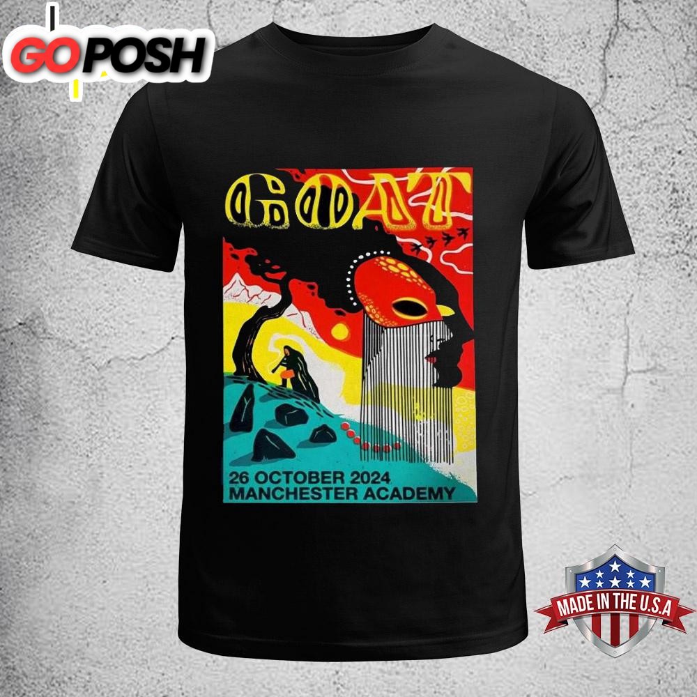 Goat Oct 26 2024 Manchester Academy in Manchester Tour Unisex T-Shirt