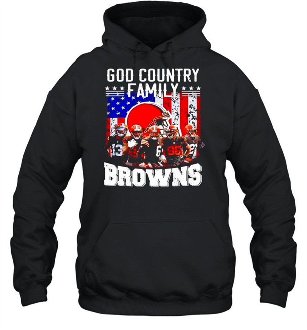 God country family Cleveland Browns shirt