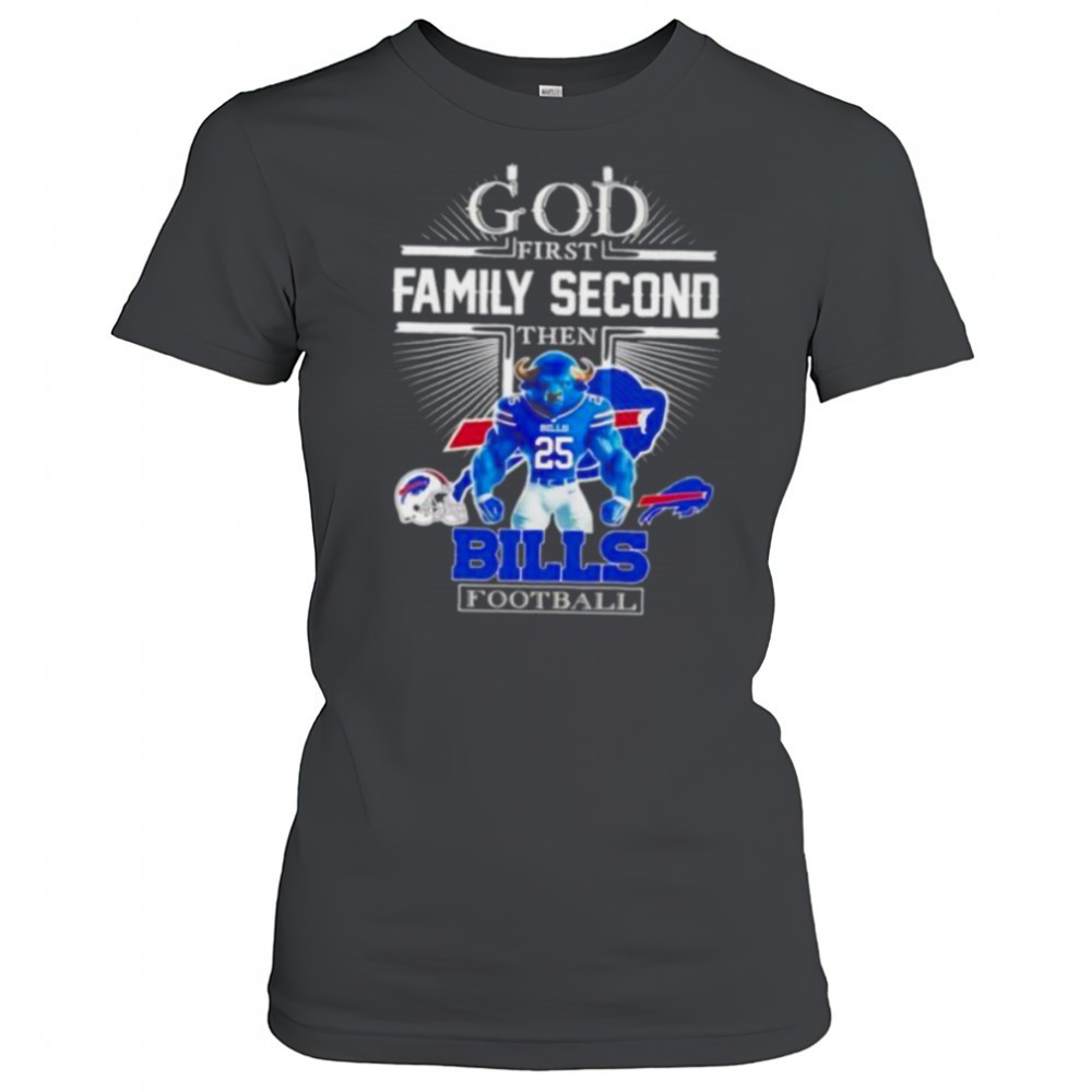 god-first-family-second-then-buffalo-bills-football-mascot-shirt-jahyaxlr God first family second then Buffalo Bills Football mascot shirt