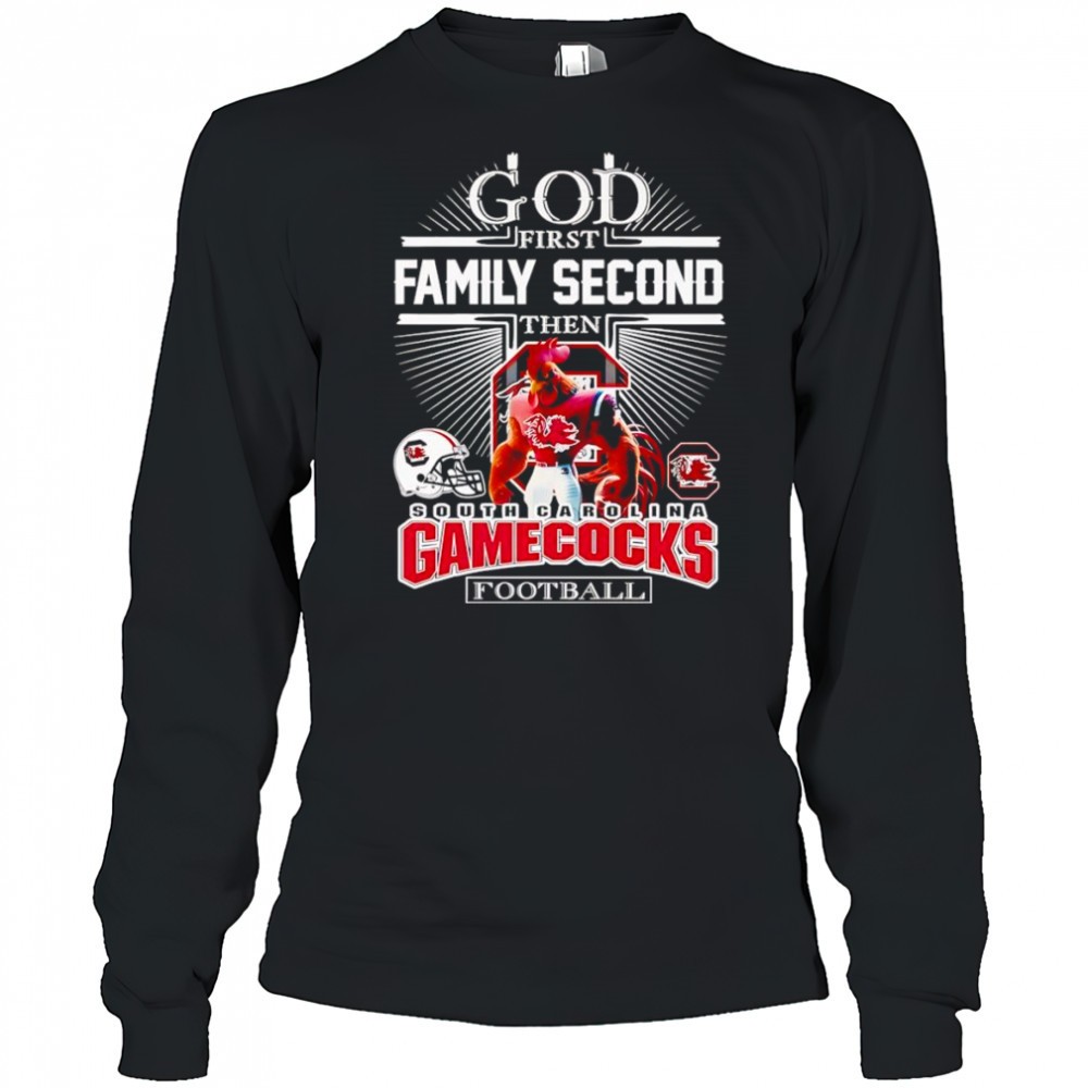 god-first-family-second-then-south-carolina-gamecocks-football-mascot-2025-shirt-lklik3av God first family second then South Carolina Gamecocks football mascot 2025 shirt