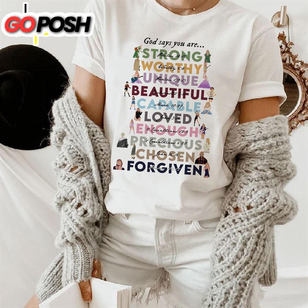 God Says You Are Shirt Ver 2 Tee Shirt Gift For Fans