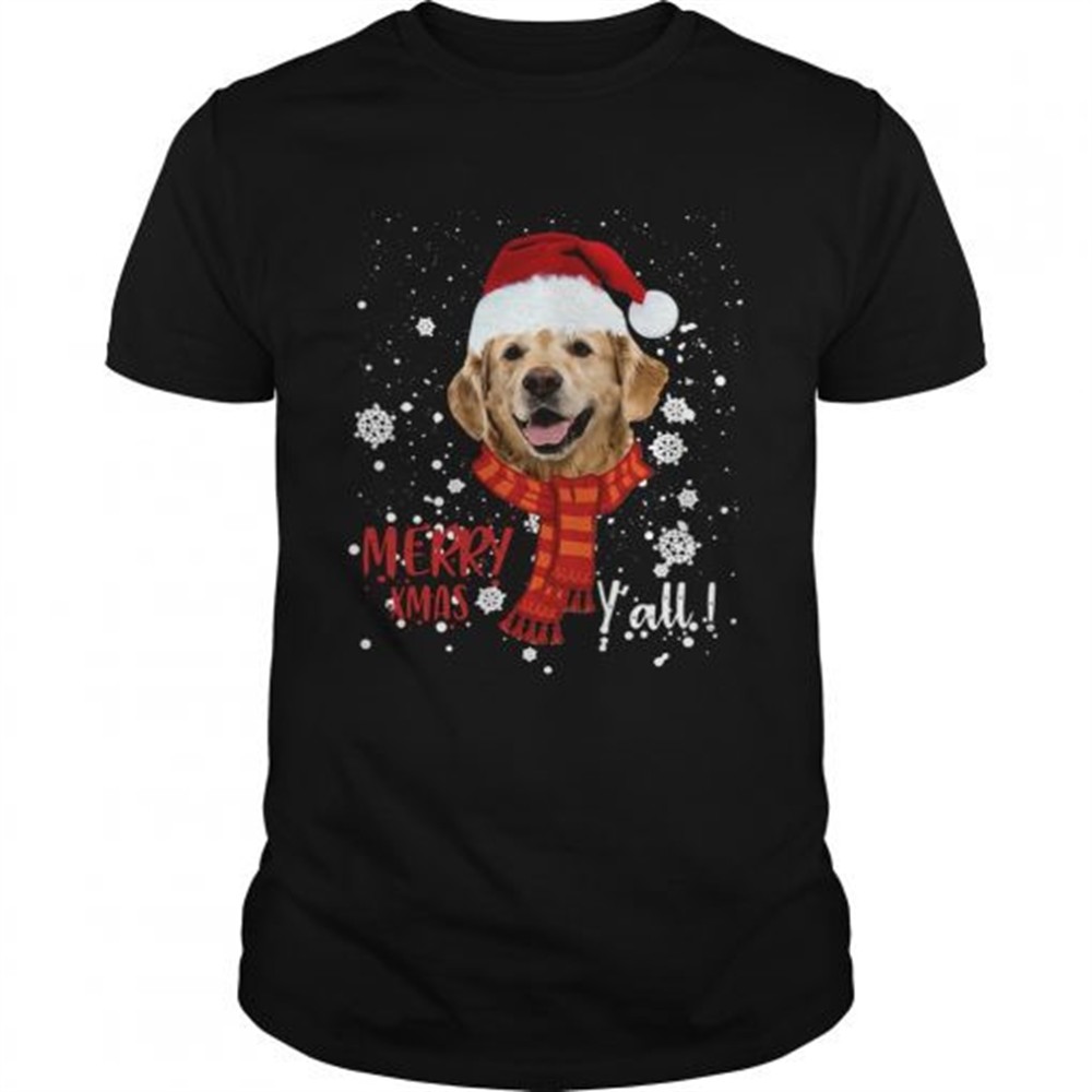 golden-retriever-merry-xmas-yall-shirt-ytrl13j3 Golden Retriever Merry Xmas Yall shirt