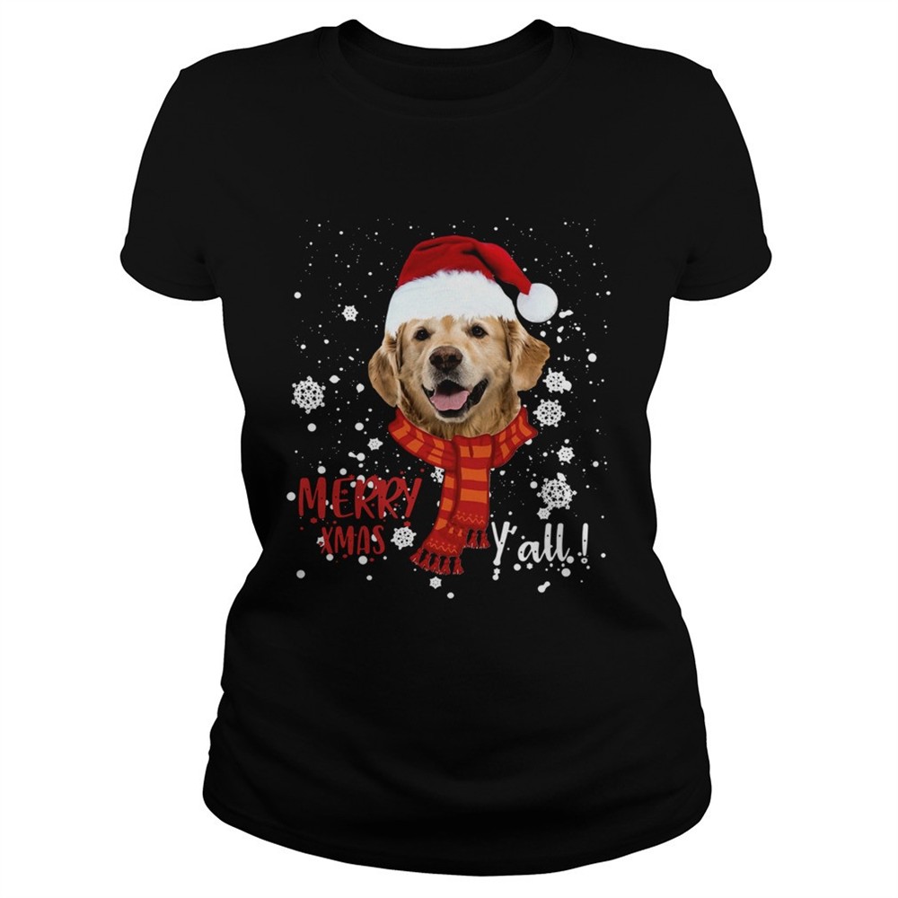 golden-retriever-merry-xmas-yall-shirt-ytrl13j3 Golden Retriever Merry Xmas Yall shirt