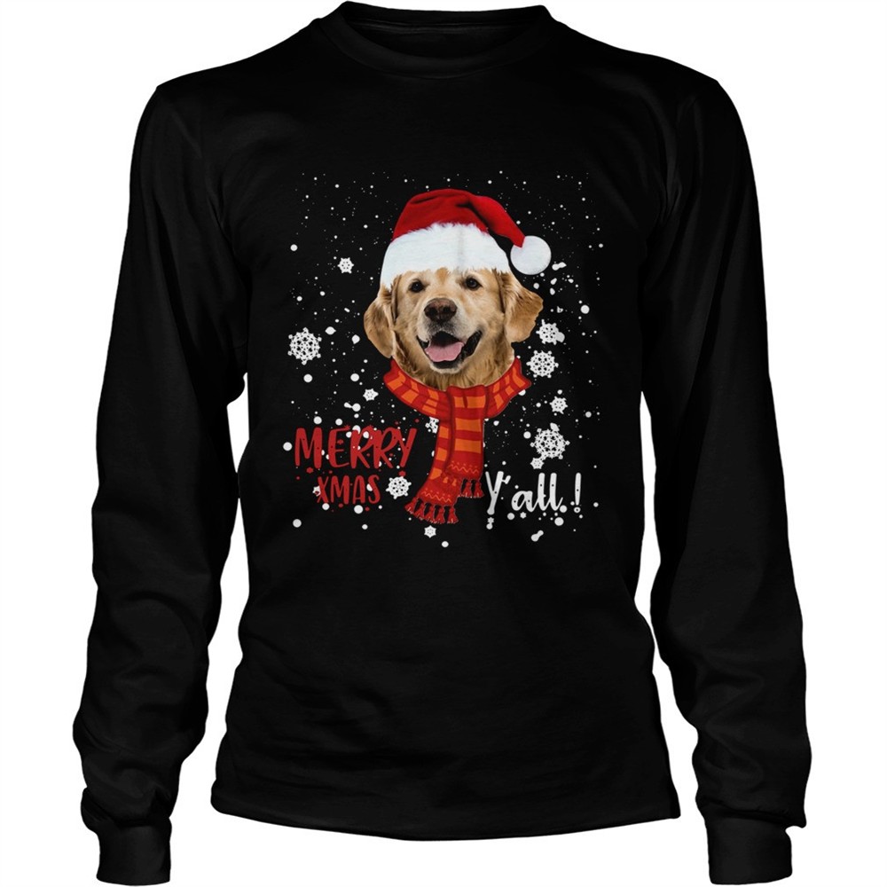 golden-retriever-merry-xmas-yall-shirt-ytrl13j3 Golden Retriever Merry Xmas Yall shirt