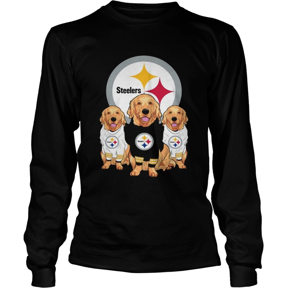golden-retriever-pittsburgh-steelers-shirt-7czt9b31 Golden Retriever Pittsburgh Steelers Shirt