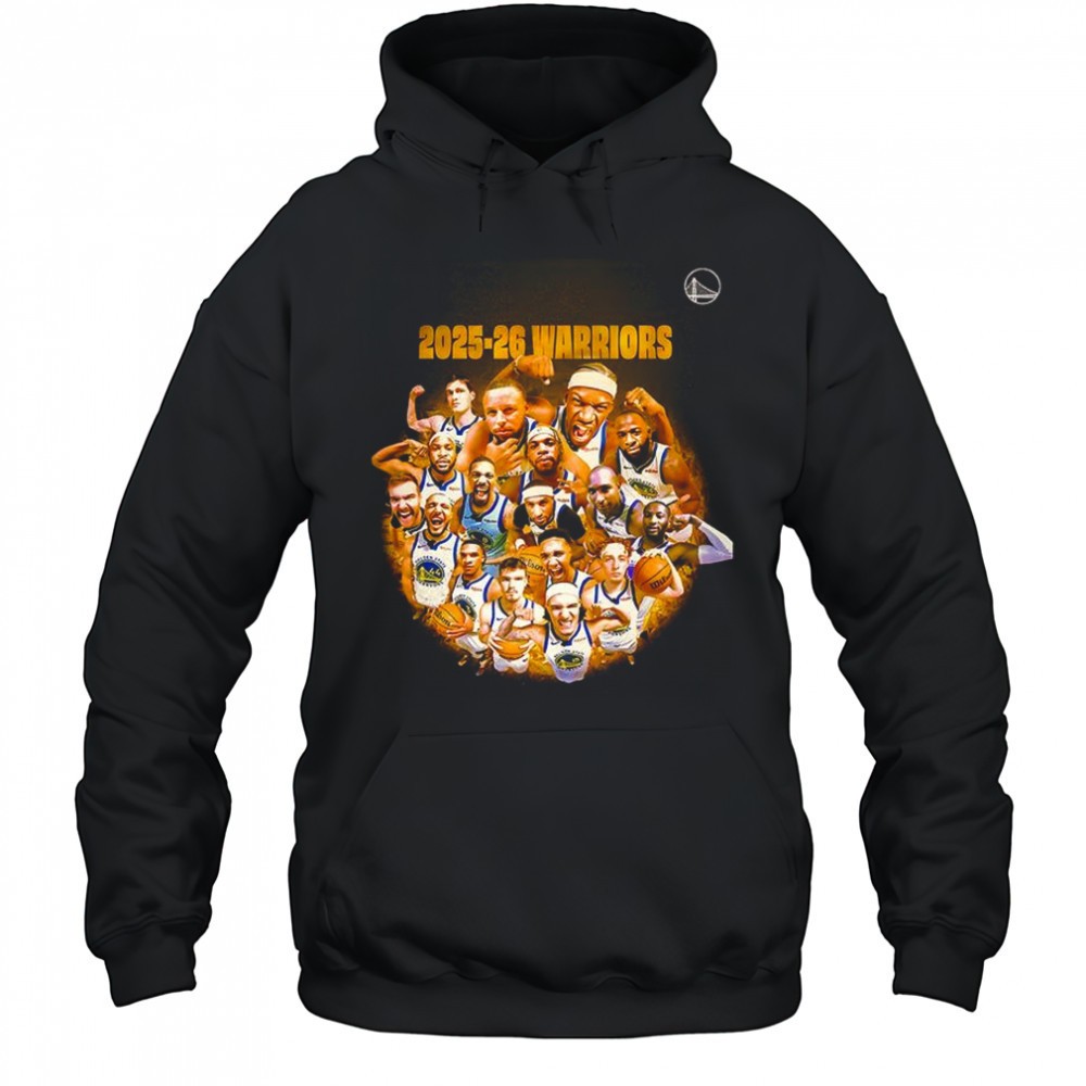 Golden State Warriors 2025-2026 teams shirt
