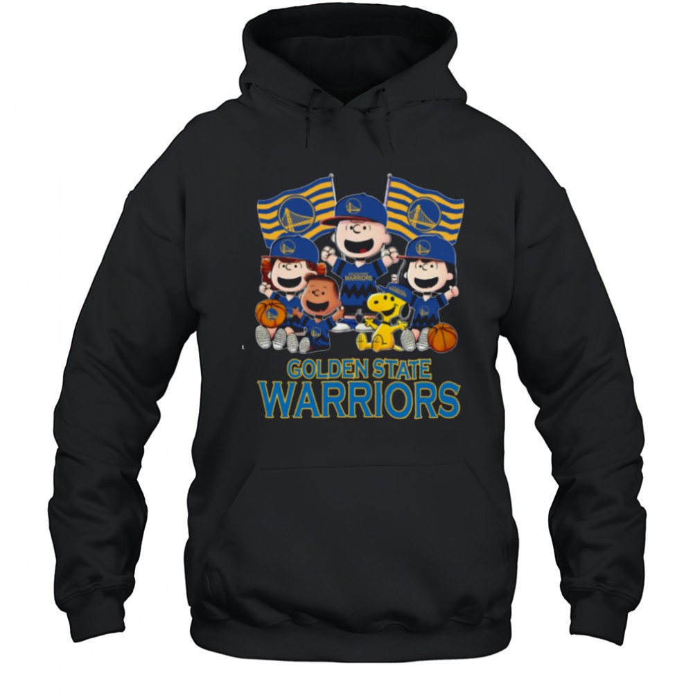 Golden State Warriors Snoopy And Friends T Shirt