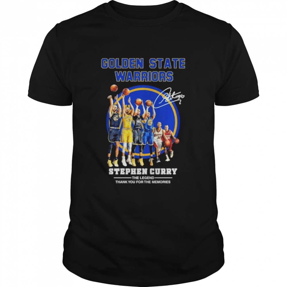 golden-state-warriors-stephen-curry-the-legend-thank-you-for-the-memories-signat-oqos5yoo Golden State Warriors Stephen Curry The Legend Thank you For The Memories Signatures Shirt