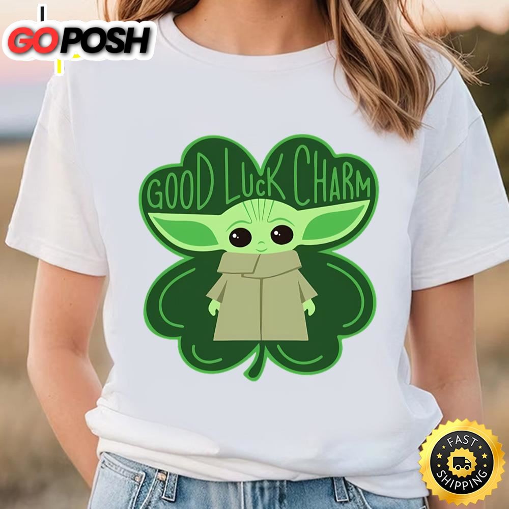 Good Luck Charm Yoda St Patricks Day Shirt
