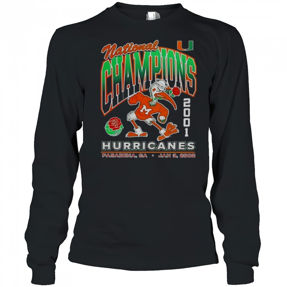 good-national-champions-2001-miami-hurricanes-mascot-t-shirt-4qg7elr7 Good National Champions 2001 Miami Hurricanes Mascot T-Shirt