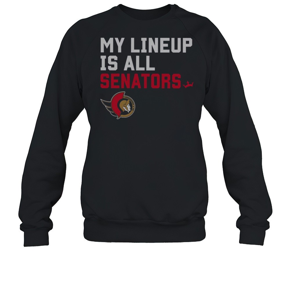 Good Ottawa Senators My Lineup T-Shirt