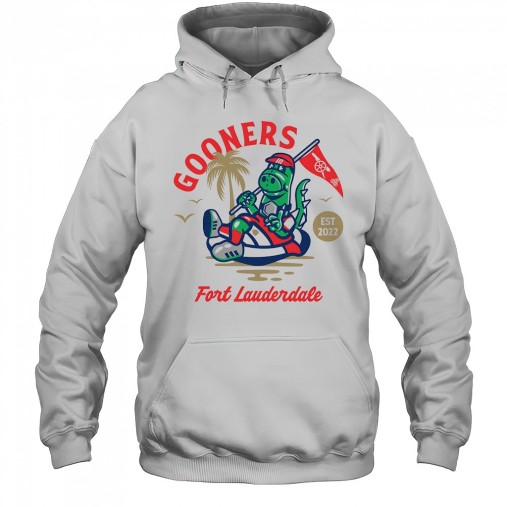 Gooners fort lauderdale mascot shirt