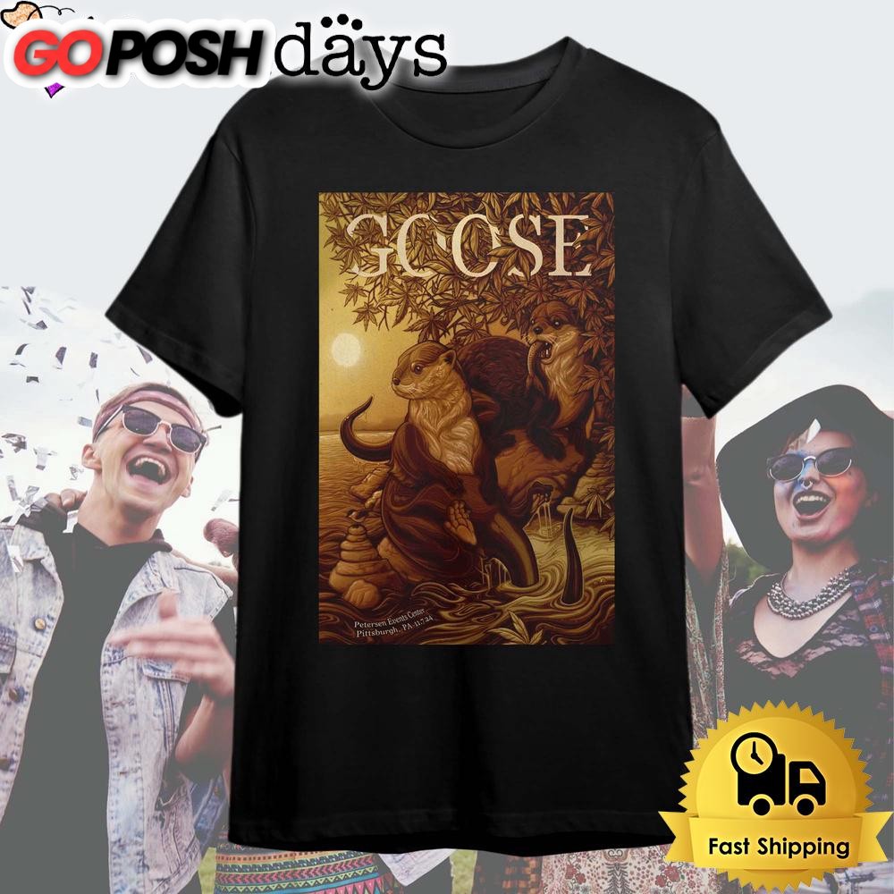 Goose Tour At Petersen Events Center Pittsburgh, PA Nov 7 2024 T Shirt