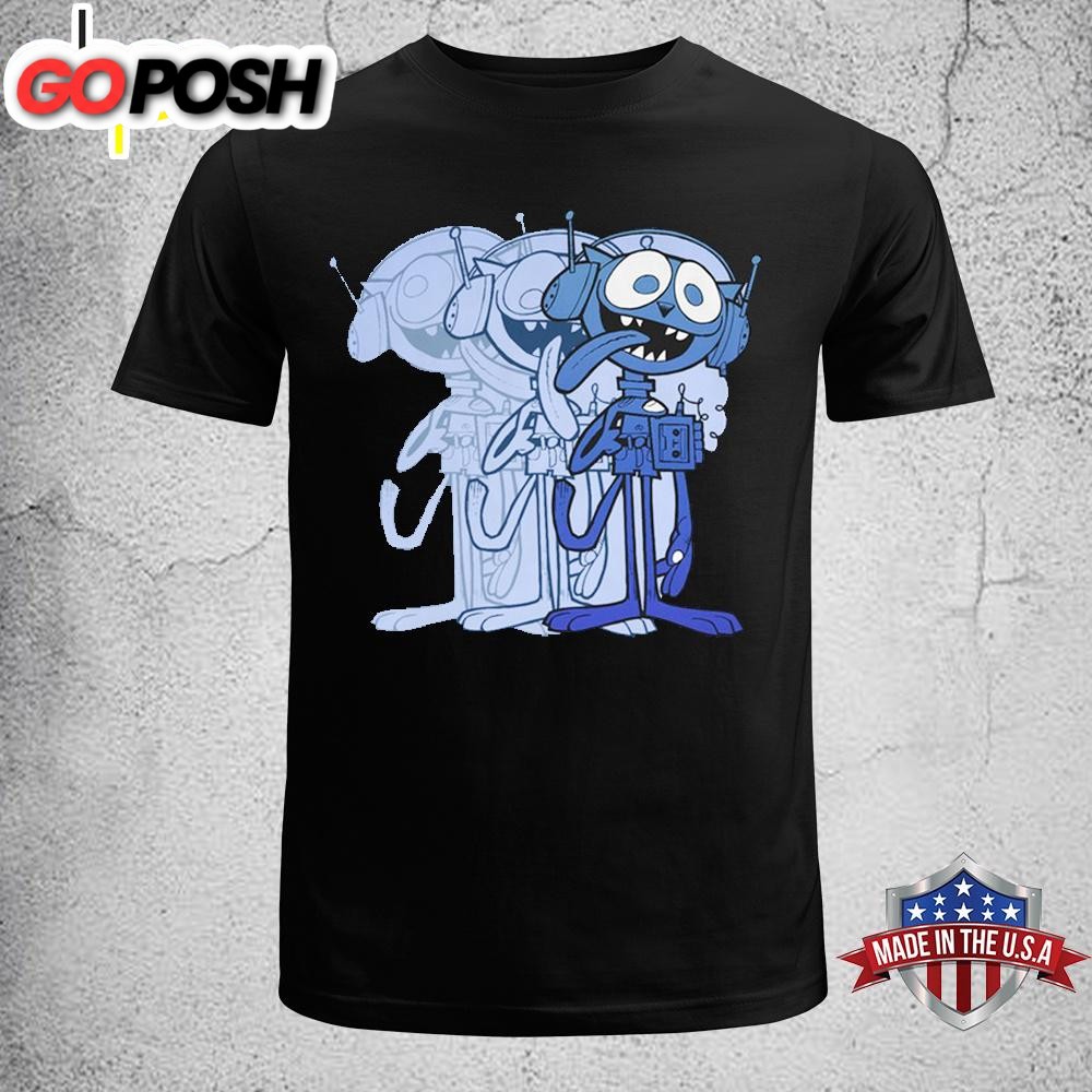 Gorillaz Cat Play Ringer Unisex T-Shirt