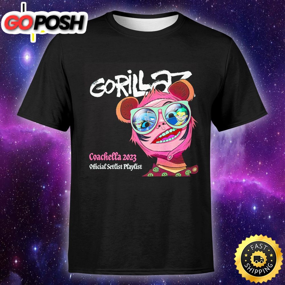 Gorillaz Tour 2025 Music Unisex T-Shirt
