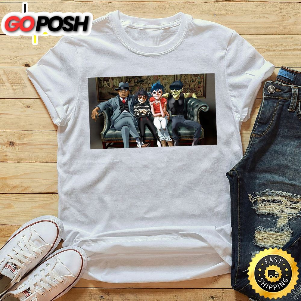 Gorillaz Tour Muisc 2025 Unisex T-Shirt