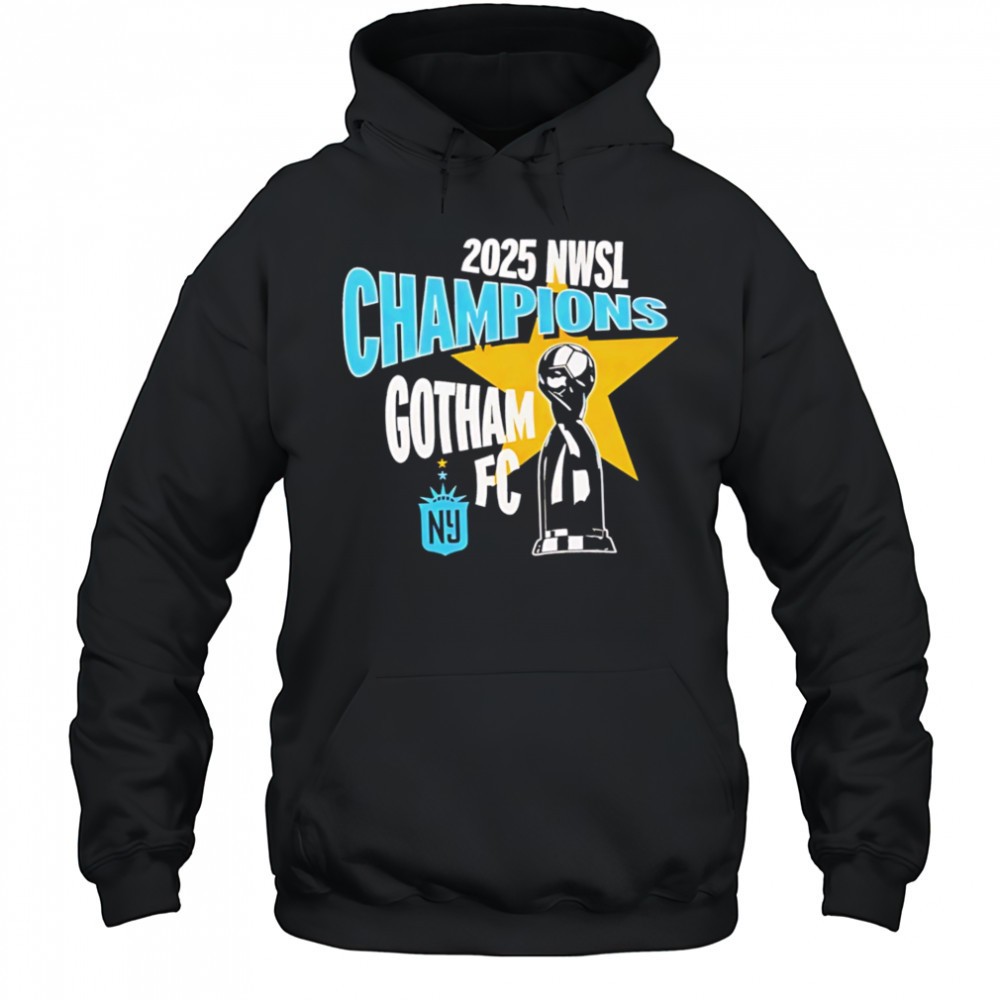 Gotham FC 2025 NWSL Champions Trophy Cup shirt